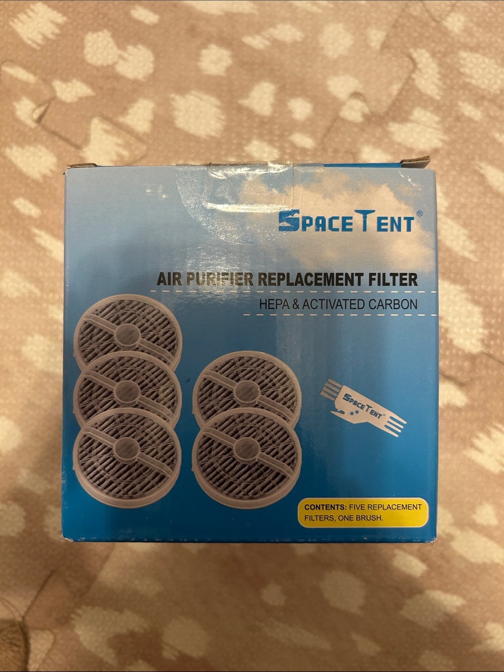 SpaceTent Air Purifier Replacement Filter - 4 pack